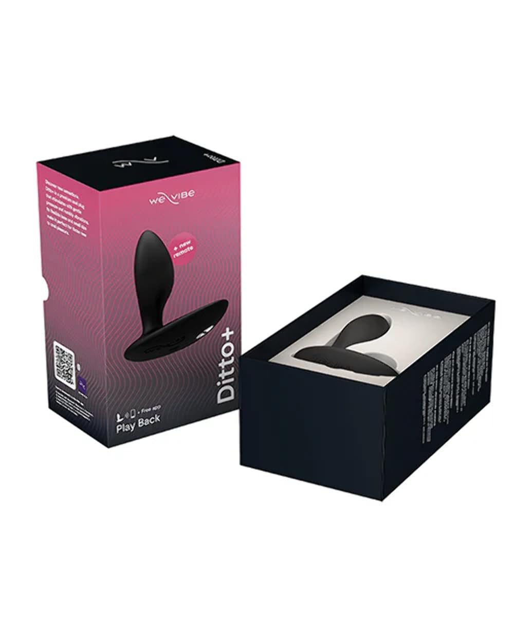 We-Vibe Ditto+ Cosmic Pink plug anale rosa