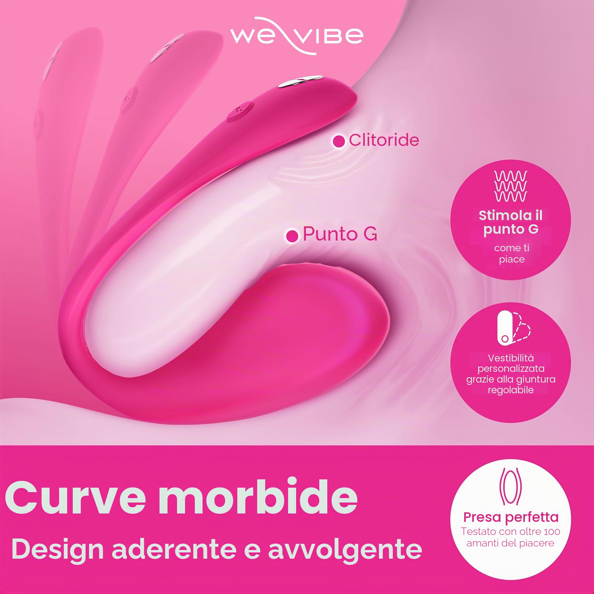 We-Vibe Jive 2 Ovetto Vibrante Punto G con app
