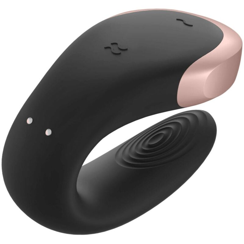 Satisfyer Double Love vibratore di coppia nero telecomando