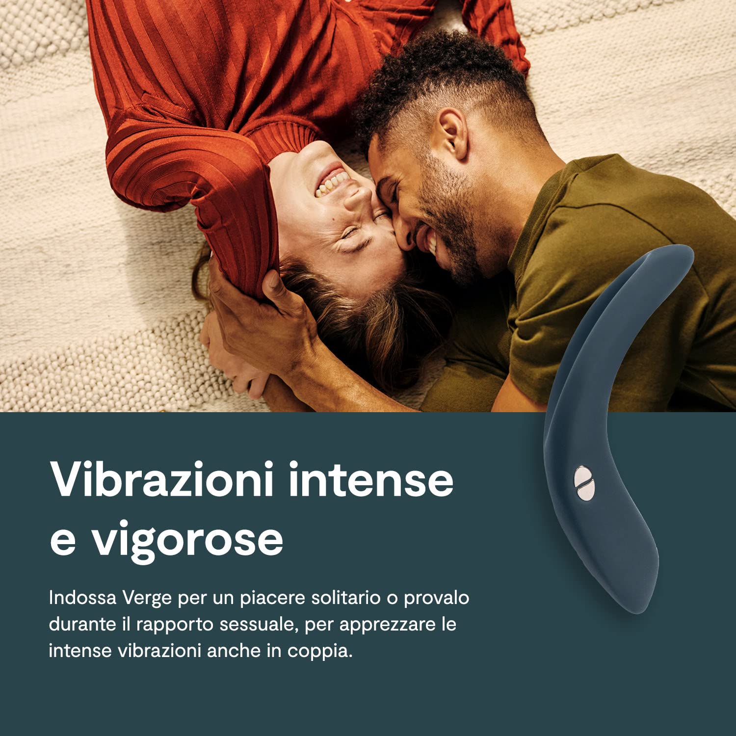 We-Vibe Verge anello vibrante perineo con app