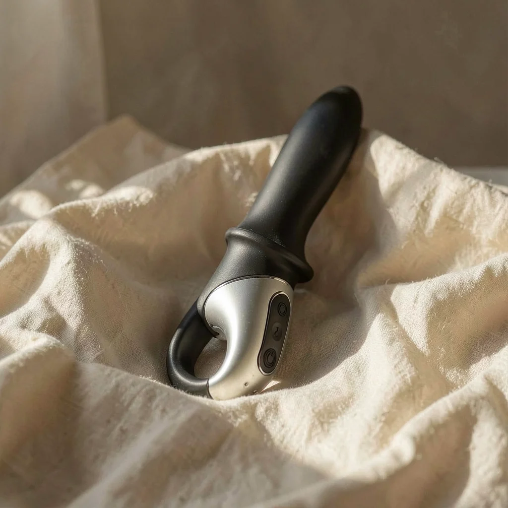 Satisfyer Hot Passion plug anale riscaldante nero