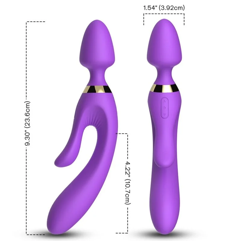 Armony Rabbit Viola vibratore doppia stimolazione viola