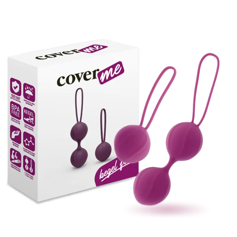 Coverme Kegel Fit palline kegel lilla 2 pezzi