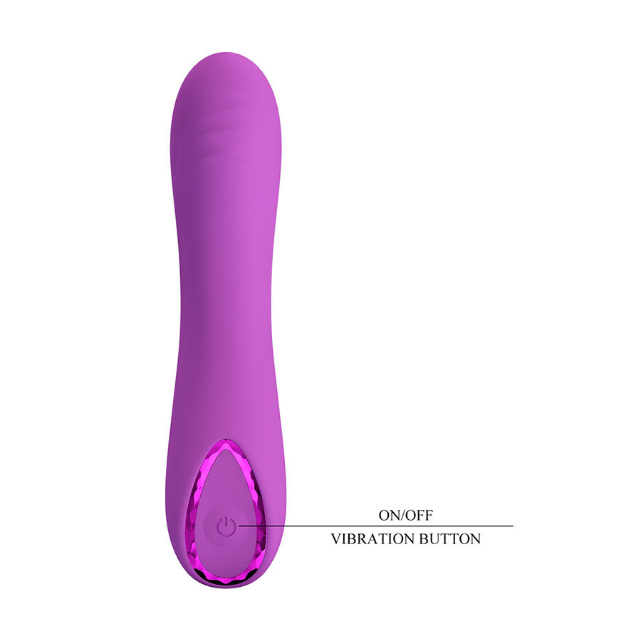 Pretty Love DJ Dick stimolatore punto G viola 12,7 cm