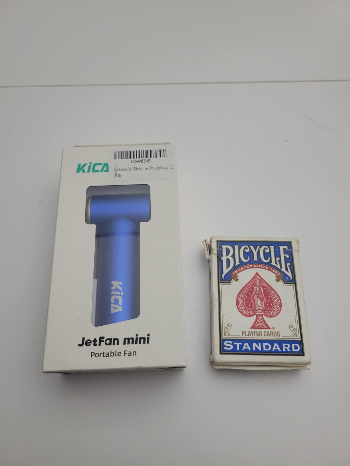 Kica ventilatore portatile USB metallo 15 ore turbo viaggio