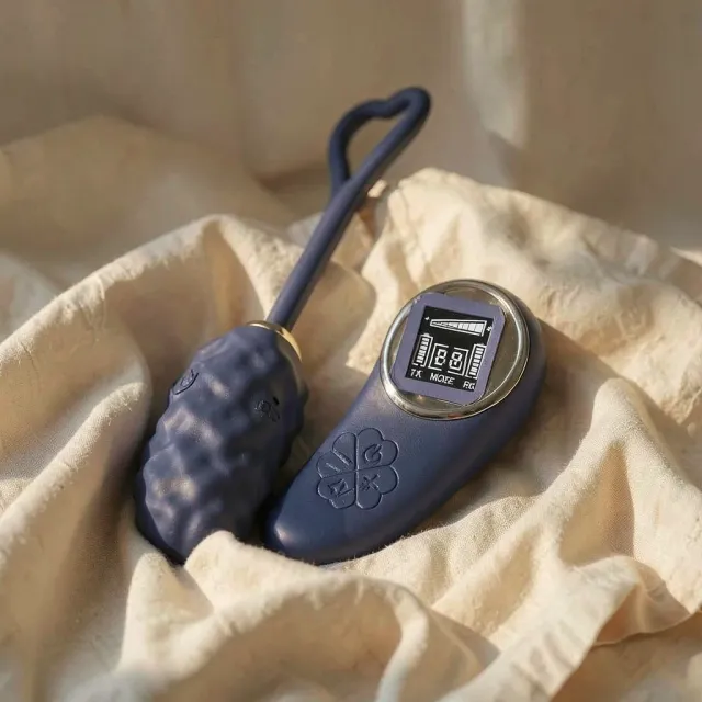 Pretty Love Vivian uovo vibrante blu telecomando