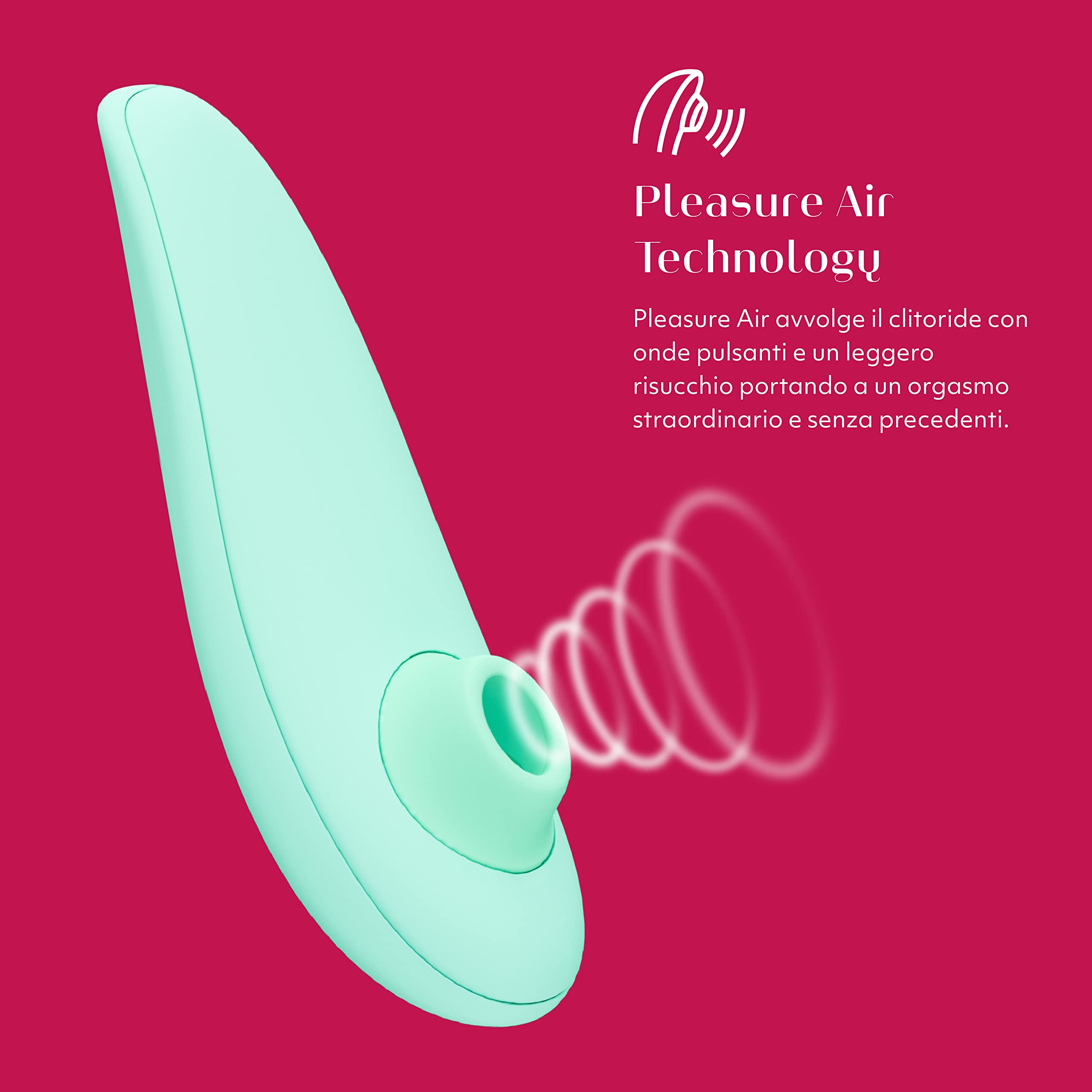 Womanizer Classic 2 Special Edition stimolatore Mint +lube