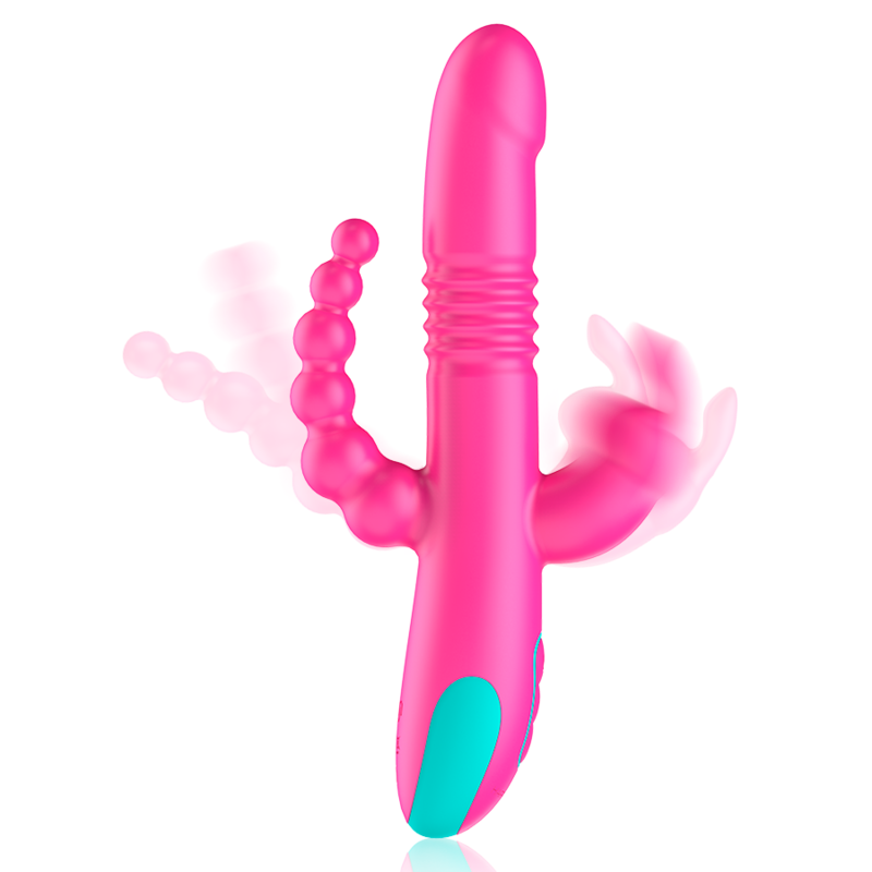 Happy Loky Donald vibratore rabbit tripla stimolazione