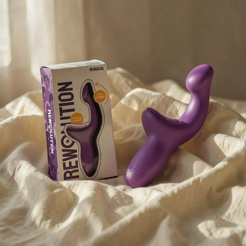 Rewolution RewoKiss vibratore rabbit silicone 10 modi