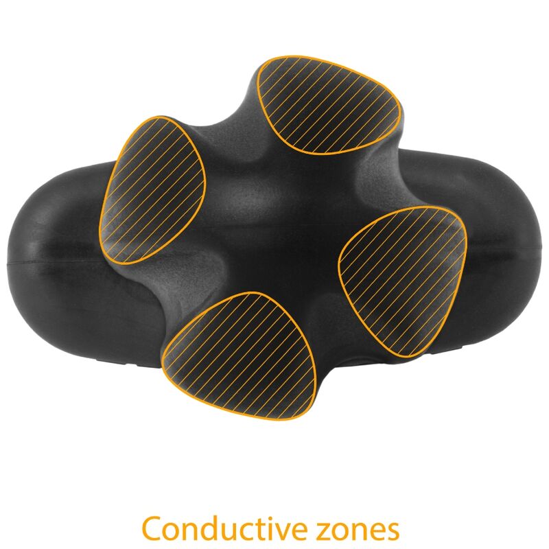 ElectraStim Tartarus plug anale elettrostimolazione silicone nero