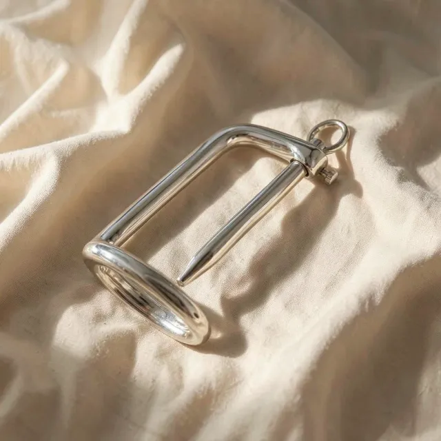 Metal Hard anello glande con plug uretrale acciaio