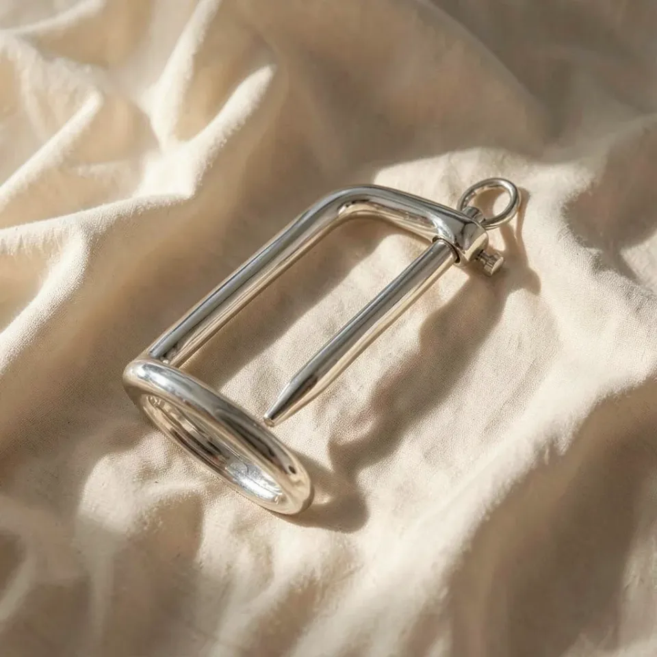 Metal Hard anello glande con plug uretrale acciaio