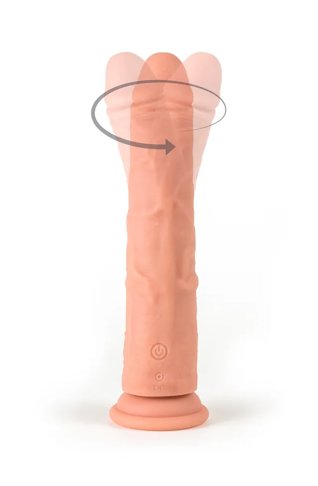 Virgite Love Hit R8 Vibratore Realistico Rotante 21 cm telecomando