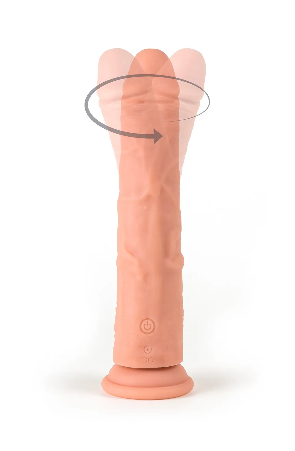 Virgite Love Hit R8 Vibratore Realistico Rotante 21 cm telecomando