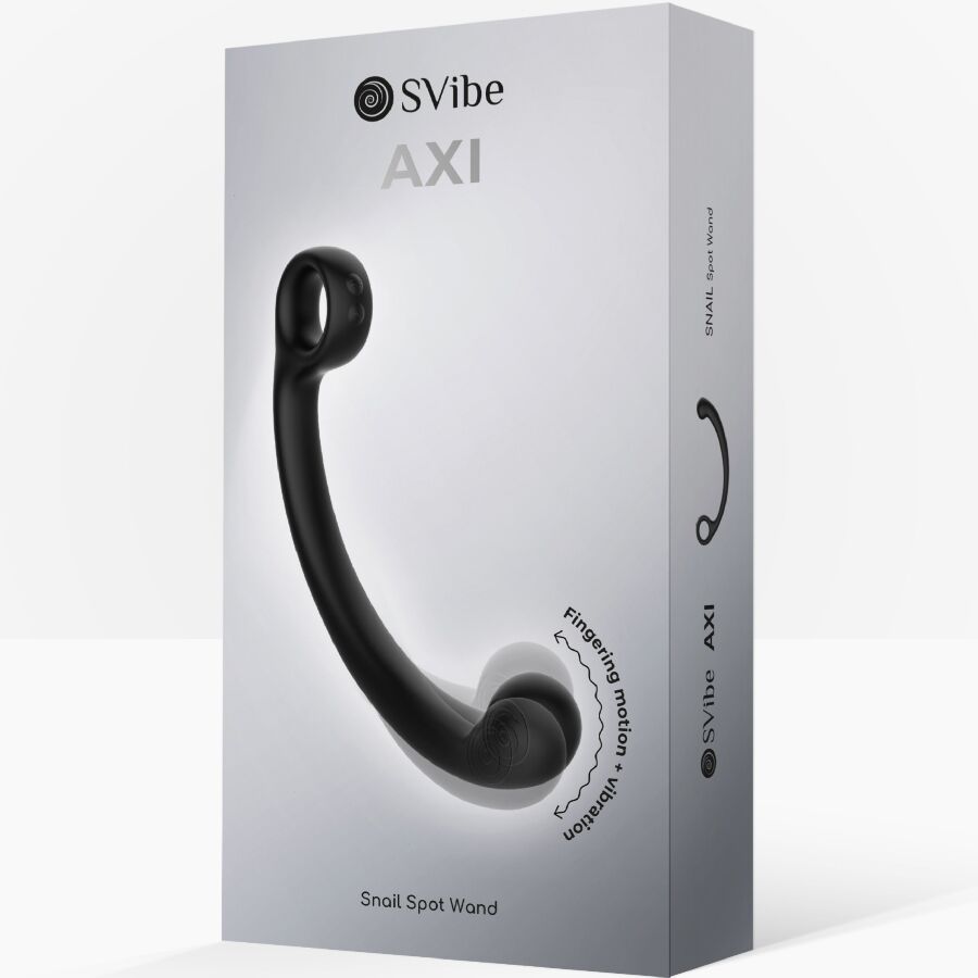 Snail Vibe Axi Nero vibratore oscillante punto G