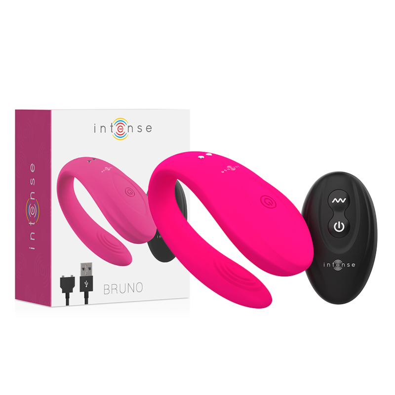 Bruno Partner Intense vibratore di coppia rosa