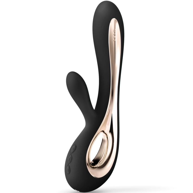 LELO Soraya 2 Black vibratore rabbit silicone