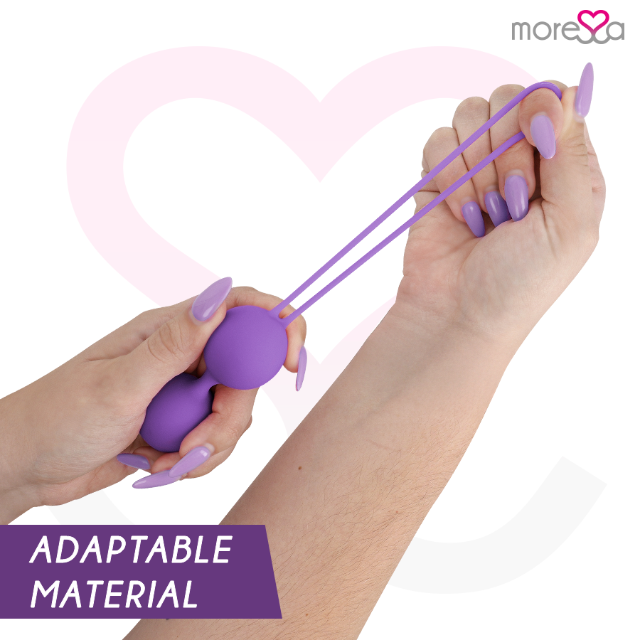 Moressa Osian Set Lilla palline kegel 3 pesi progressivi