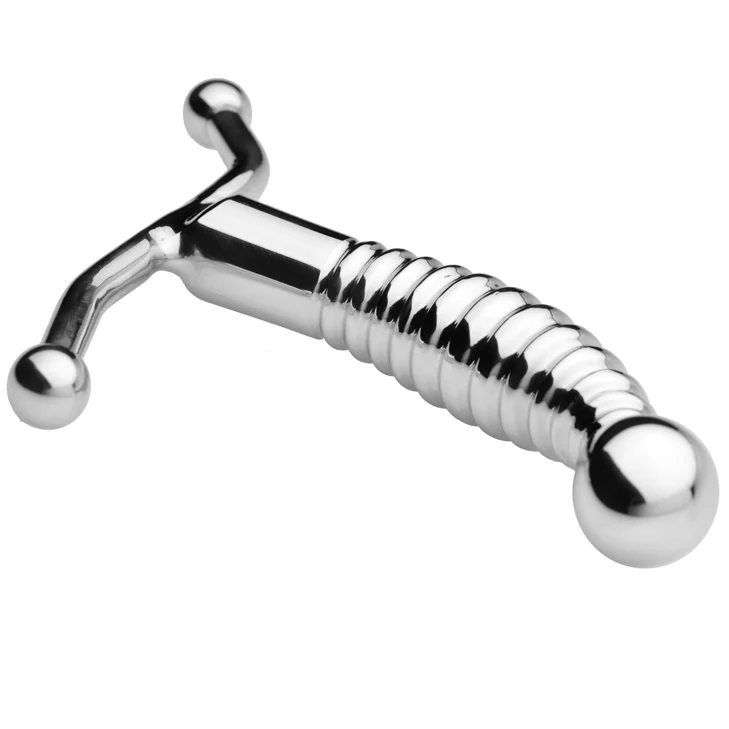 Metal Hard massaggiatore prostatico acciaio 12,7 cm