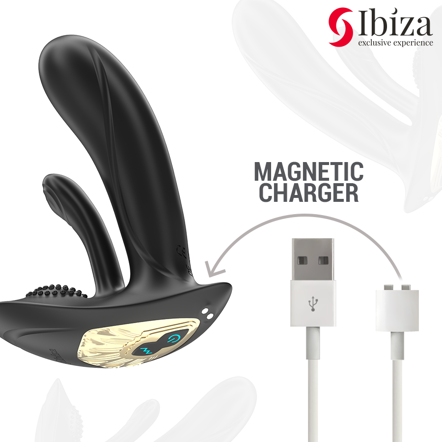 Ibiza Sync Vibratore Indossabile Doppio con Telecomando