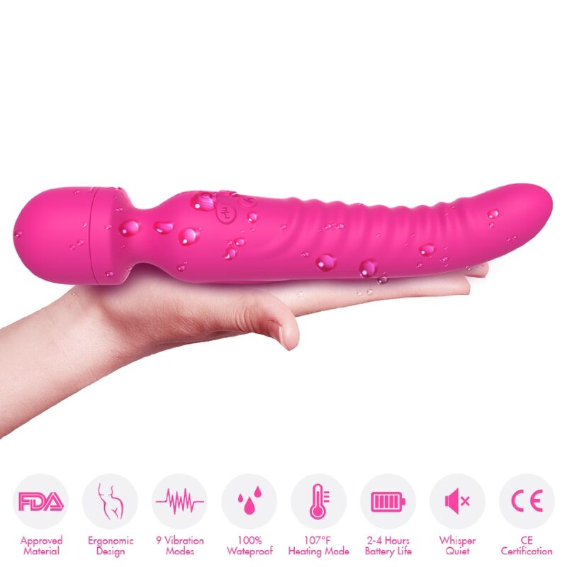 Armony Mission vibratore riscaldante fucsia 42°C