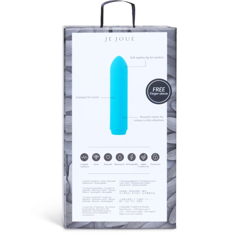 Je Joue Classic Bullet vibratore bullet teal impermeabile