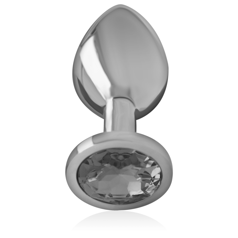 Intense Gioiello Nero L plug anale metallo 9x4 cm