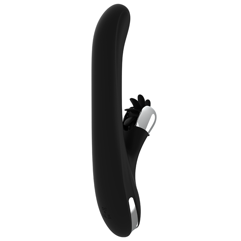 Black&Silver Storm vibratore rabbit rotante punto G clitoride