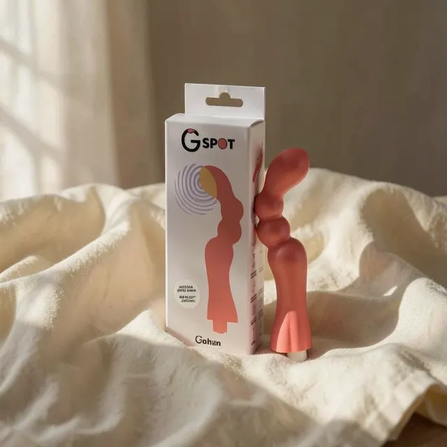 G-SPOT Gohan vibratore punto G rosso 10 modalità