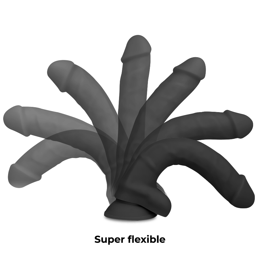 CockMiller Cocksil Nero 18 cm dildo realistico ventosa