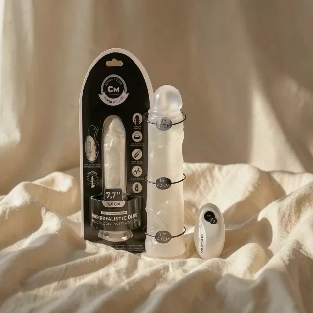 Cock Miller Realist Light 19,5 dildo luminoso silicone