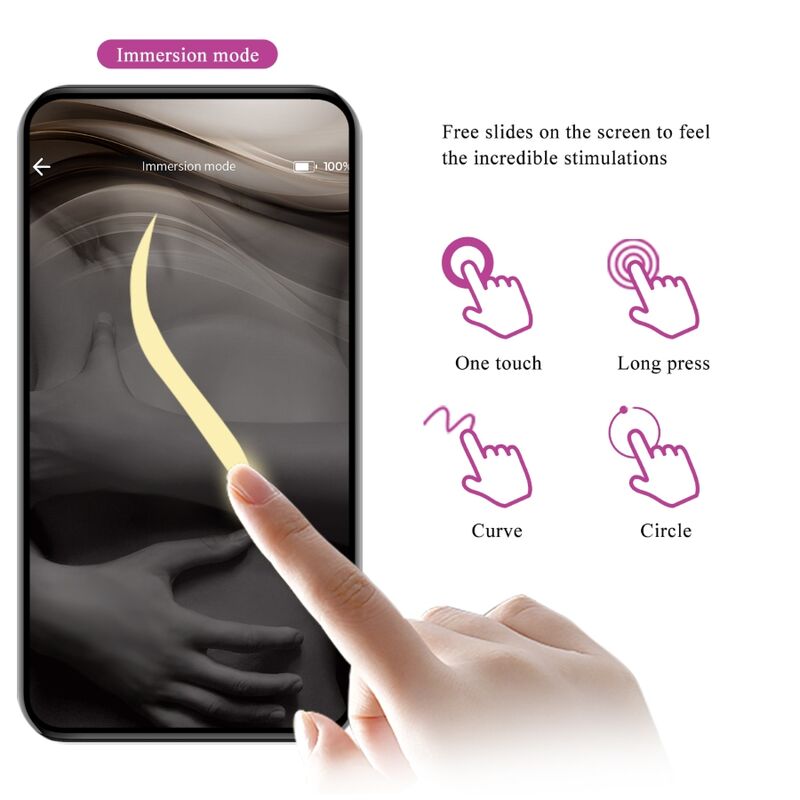 Pretty Love Baird vibratore punto G con app lilla