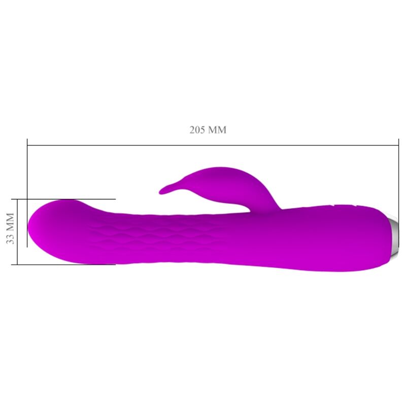 Pretty Love Molly Vibratore Coniglio Rotante 20,5 cm