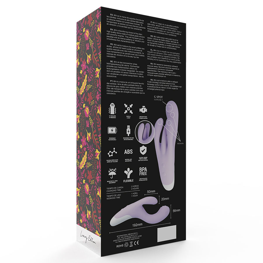 MIA Guell vibratore rabbit punto G 10 programmi