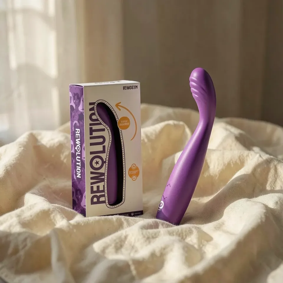 Frutille RewoStim Rewolution vibratore flessibile 19 cm