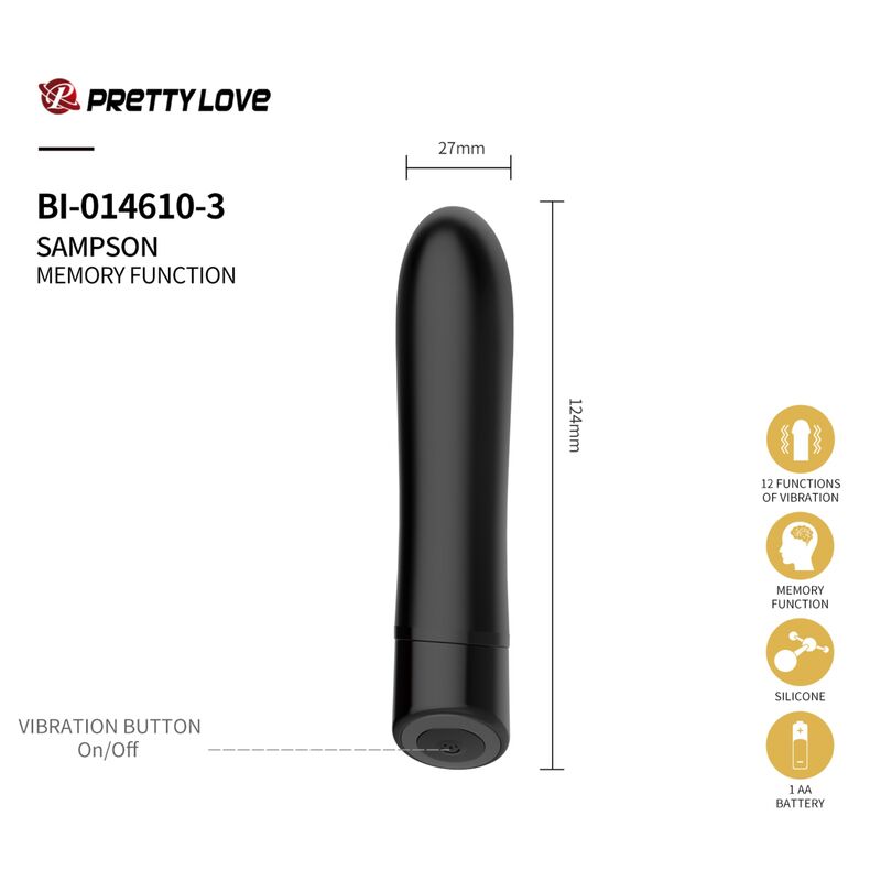 Pretty Love Kit 30° Anniversario set vibratori silicone nero