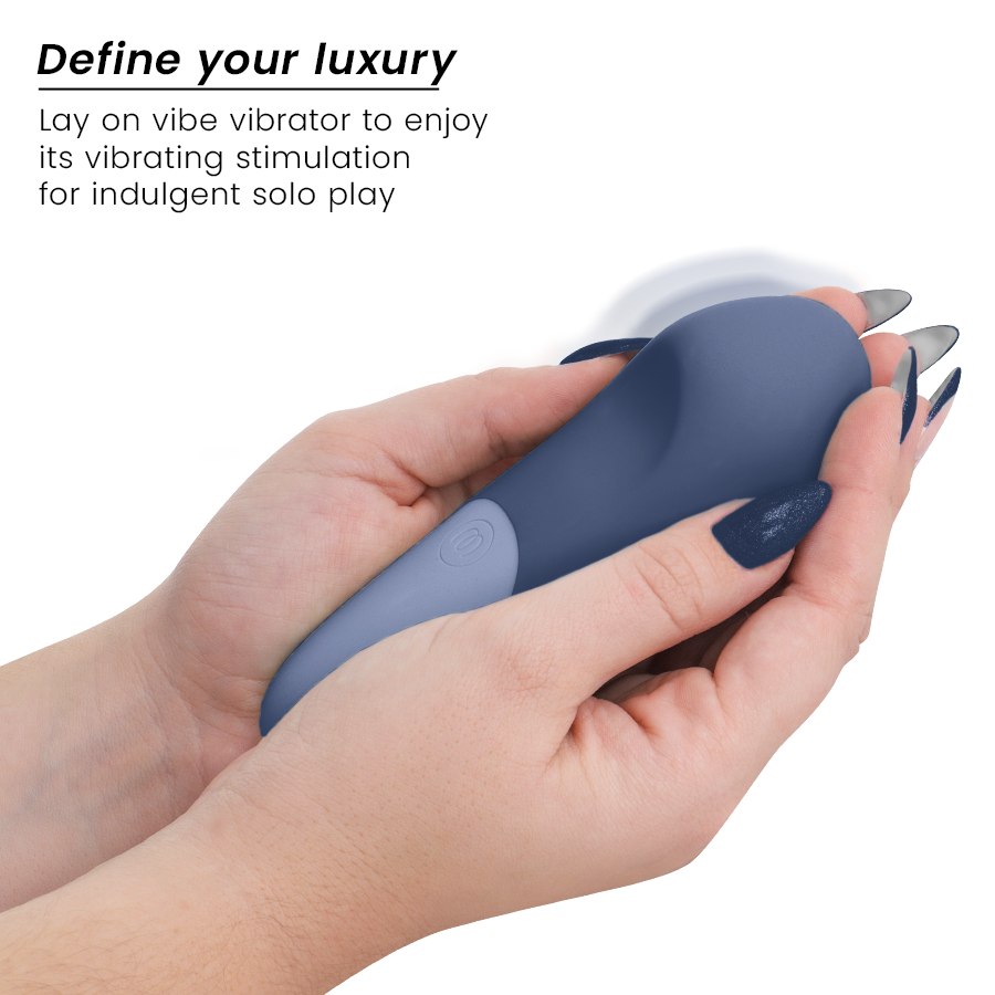 Womanizer Vibe stimolatore clitorideo blu scuro silenzioso