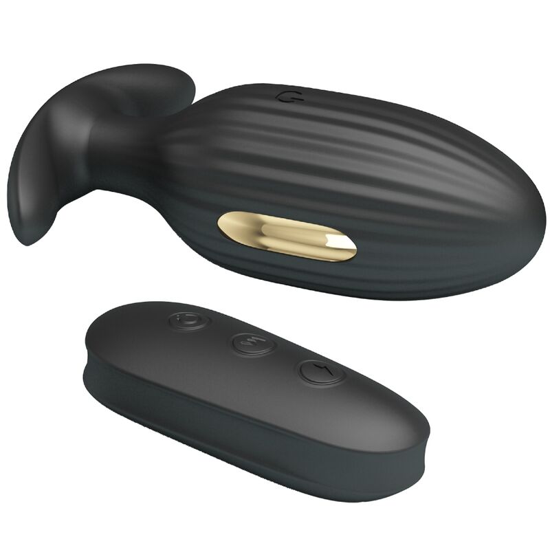 Pretty Love Kelly plug anale vibrante nero elettro