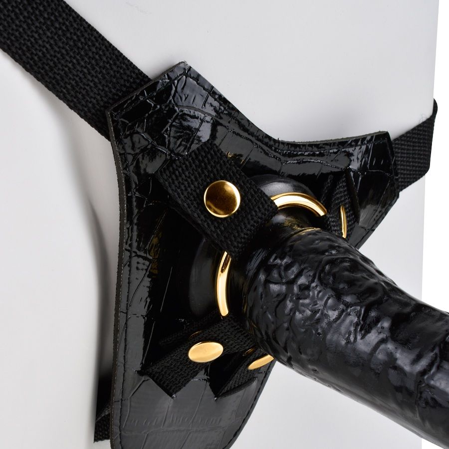 Fetish Fantasy Gold Designer Strap-On Dildo 18 cm