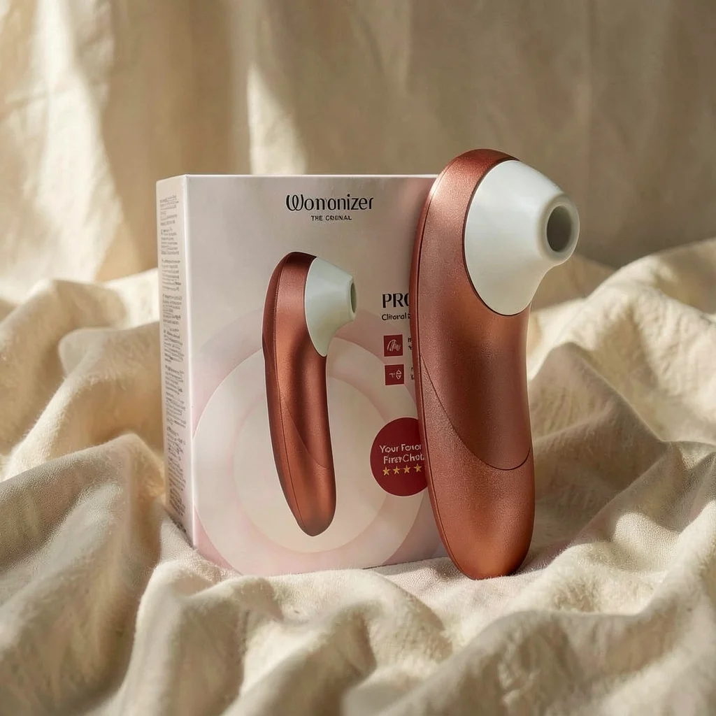 Womanizer Pro Bordeaux stimolatore clitoride air