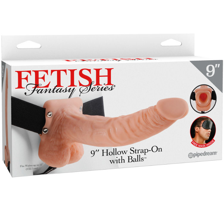 Fetish Fantasy Series 9 fallo cavo strap-on flesh 22,9 cm realistico