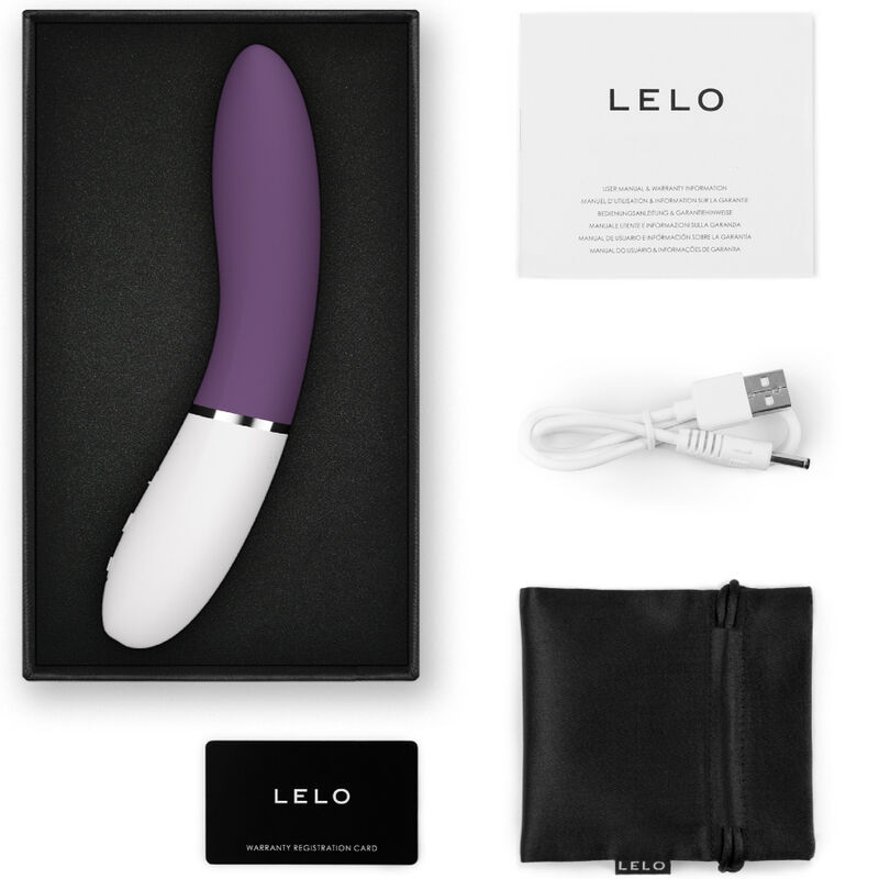 LELO LIV 3 vibratore punto G viola app