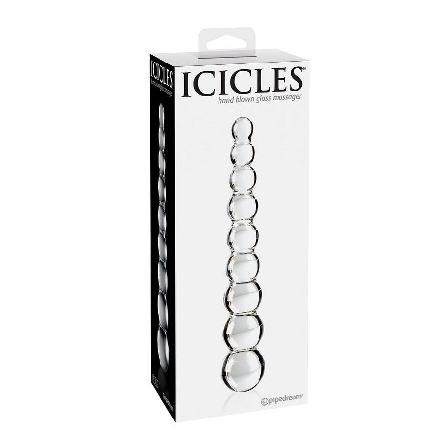 Icicles N.2 dildo in vetro 22 cm temperatura