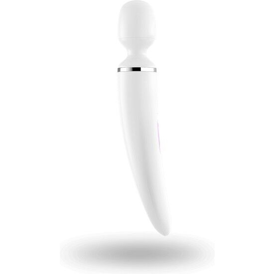 Satisfyer Wand-er Woman Vibratore Wand Bianco Silenzioso