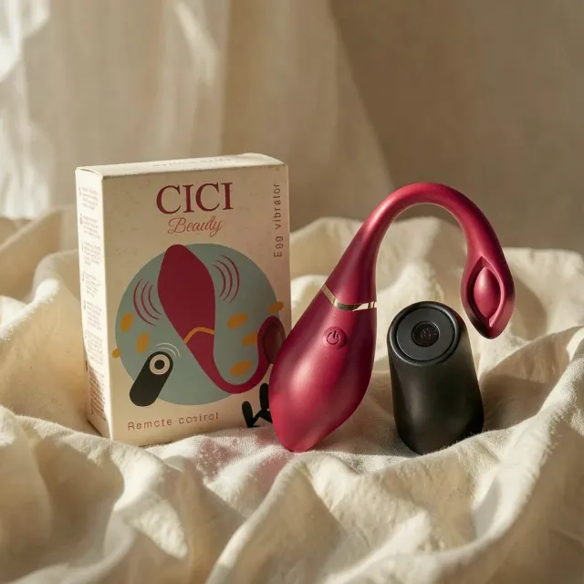 Cici Beauty Egg ovulo vibrante con telecomando 10 m