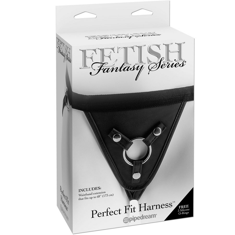 Fetish Fantasy Perfect Fit imbracatura strap-on nylon nera