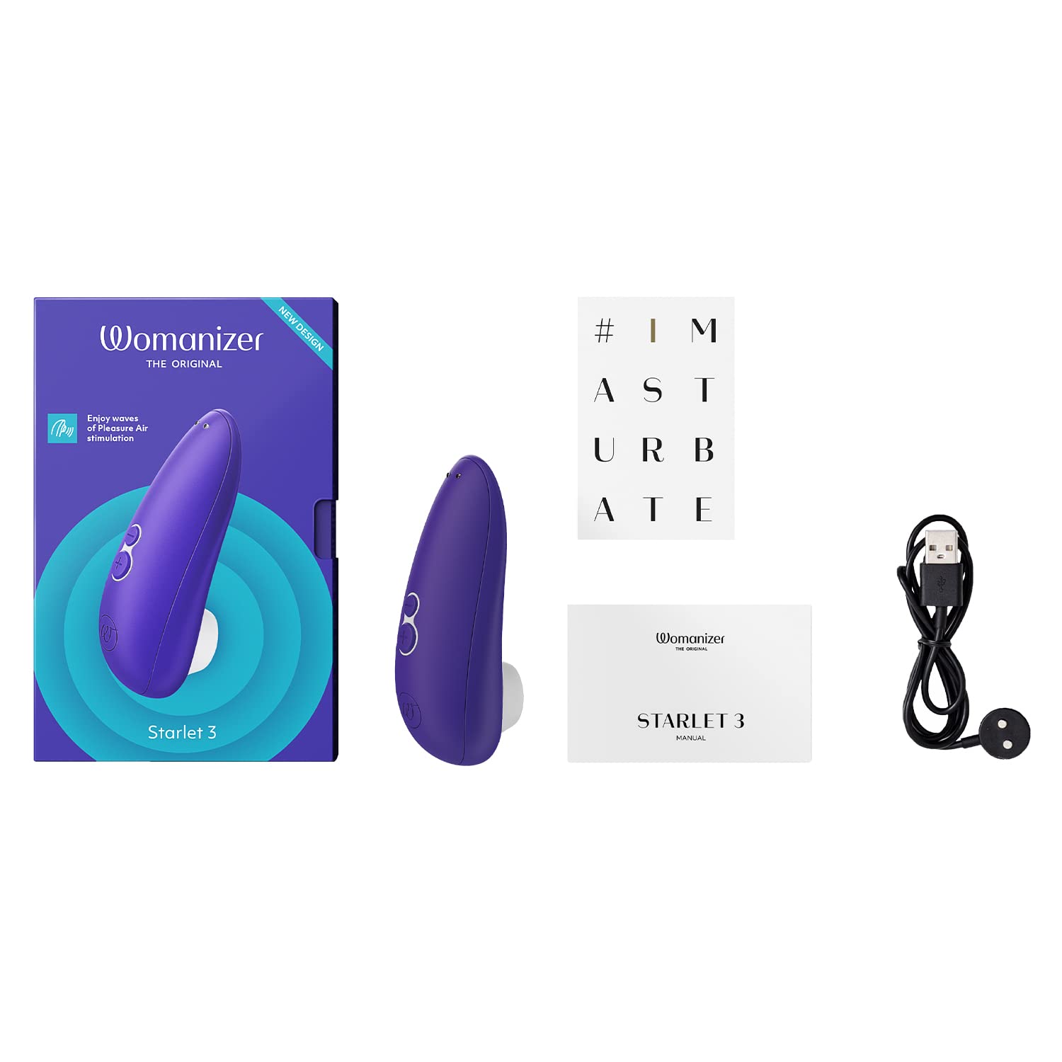 Womanizer Starlet 3 succhiaclitoride blu ricaricabile
