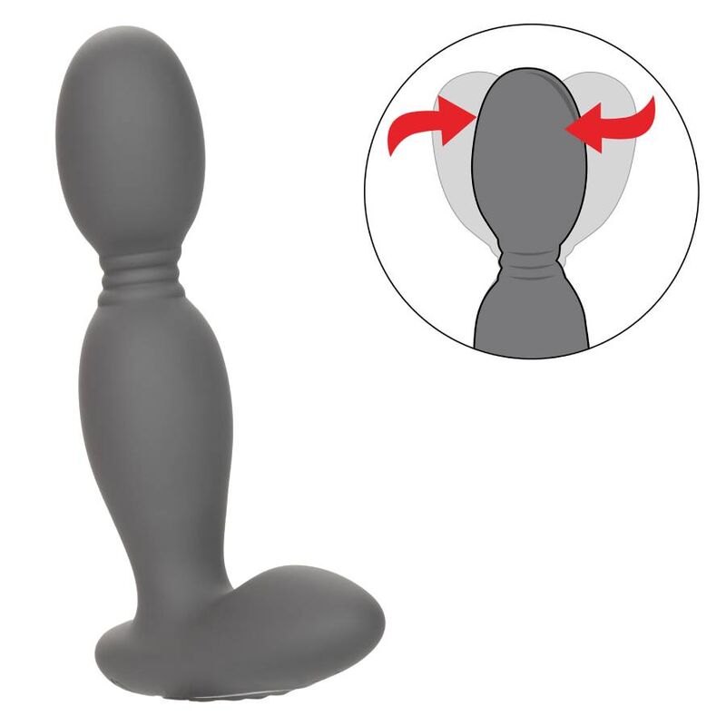 CalExotics Eclipse plug anale vibrante con punta rotante