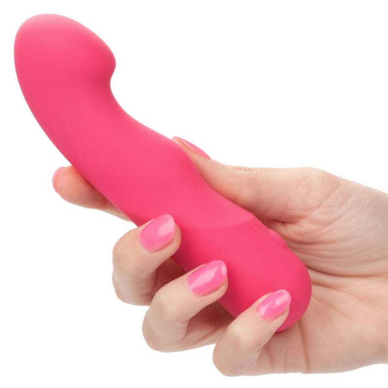 CalExotics Pixies Curvy vibratore rosa ricaricabile