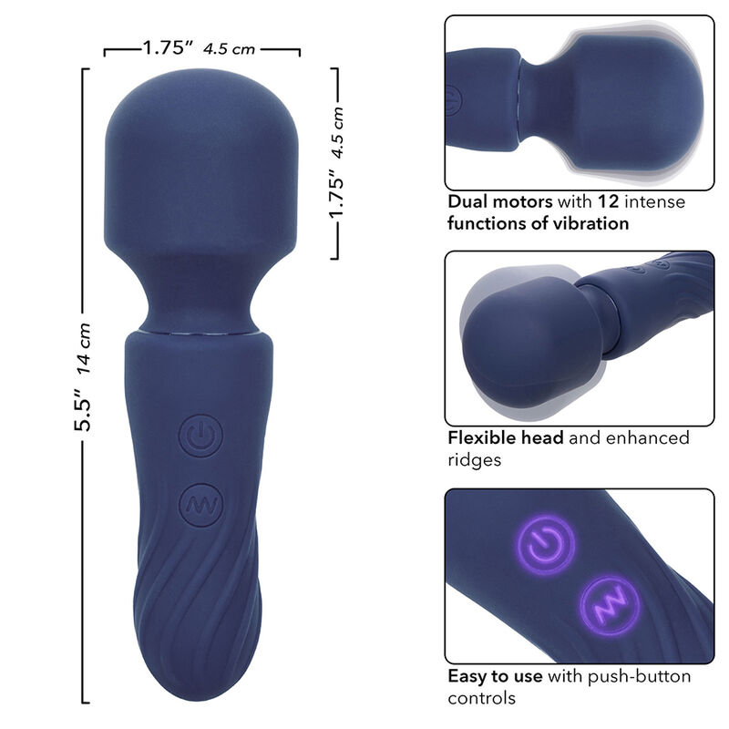 CalExotics Charisma Charm vibratore viola 12 funzioni